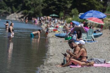 Bariloche registró el día más caluroso en más de seis décadas