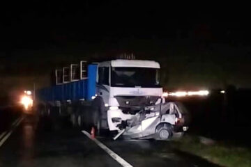 Una carhuense perdió la vida en un trágico choque frontal entre un auto y un camión en Ruta 205
