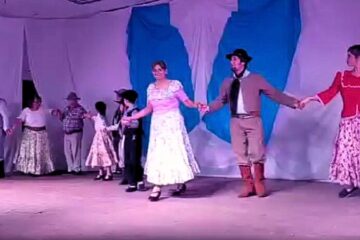 «Maza Antú» de Villa Maza participó del 3° Encuentro Nacional de Danzas en La Pampa