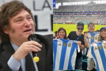 Milei fustigó a periodistas por cubrir la Copa América: «Aquí tenés críticos objetivos»